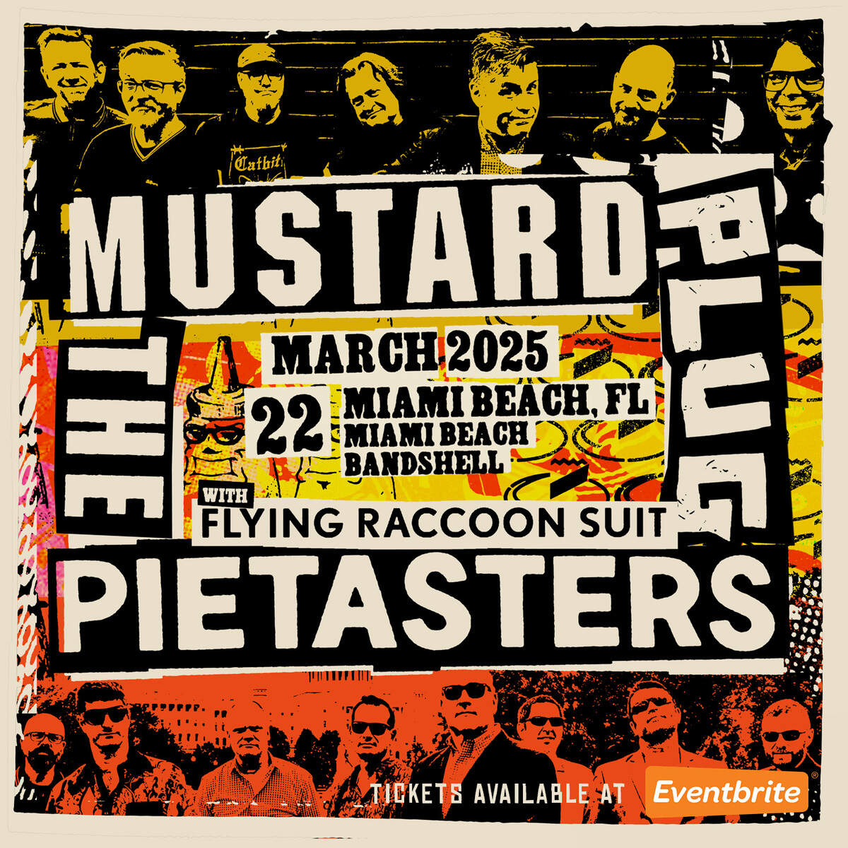 Mustard Plug y los Pietasters en Miami Beach Bandshell.