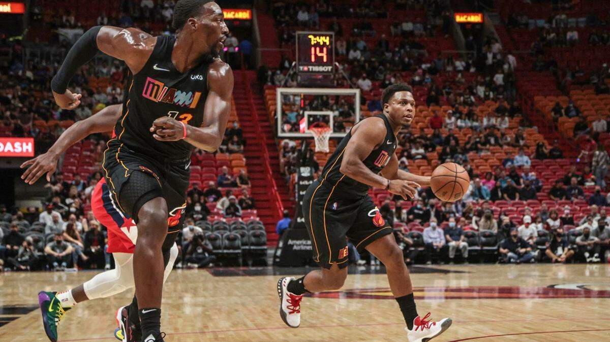 El Miami Heat derrotó a los Washington Wizards, 112-97, en el FTX Arena en el downtown de Miami el jueves 18 de noviembre de 2021.