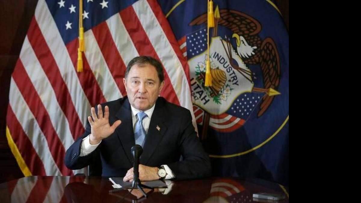 El ex gobernador de Utah, el republicano Gary Herbert.