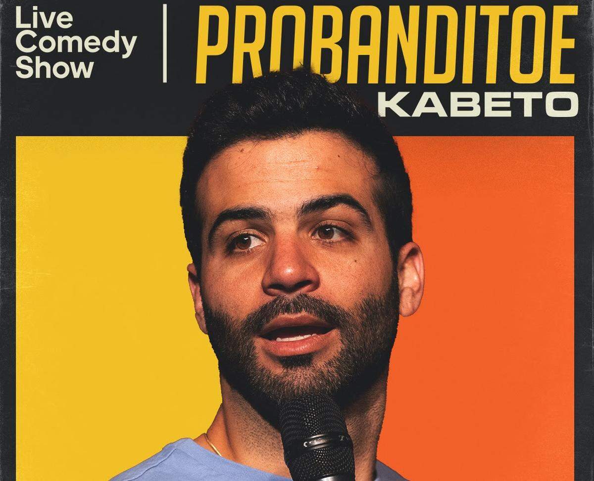 El comediante Kabeto con “Probaditoe”&nbsp;en el Teatro Trail.