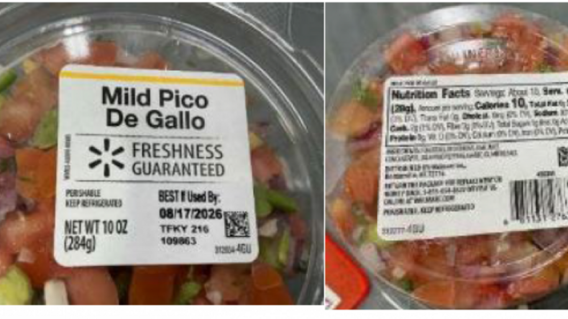 Retirada del mercado de alimentos con chiles jalapeños afecta a Walmart, Kroger, Target y otras cadenas