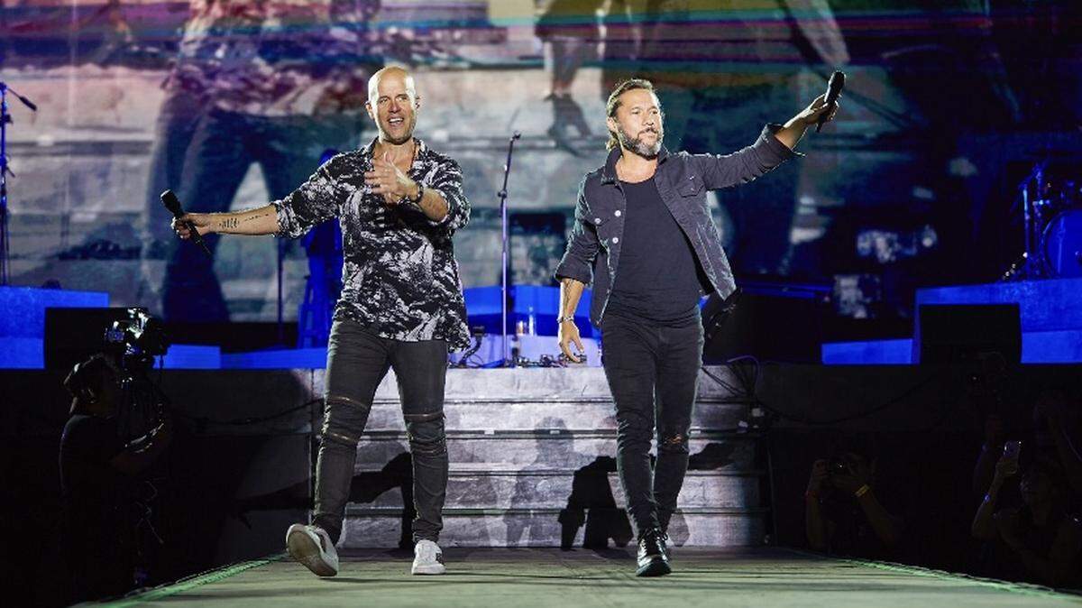 Gian Marco y Diego Torres.
