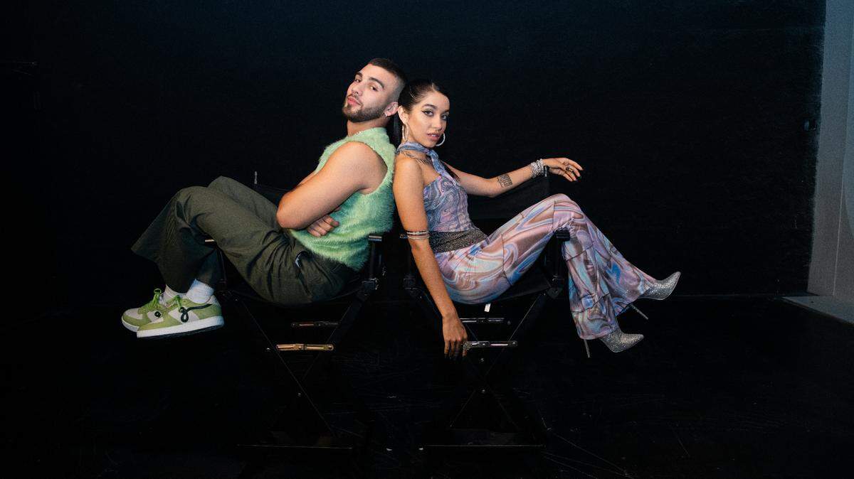 Manuel Turizo y María Becerra