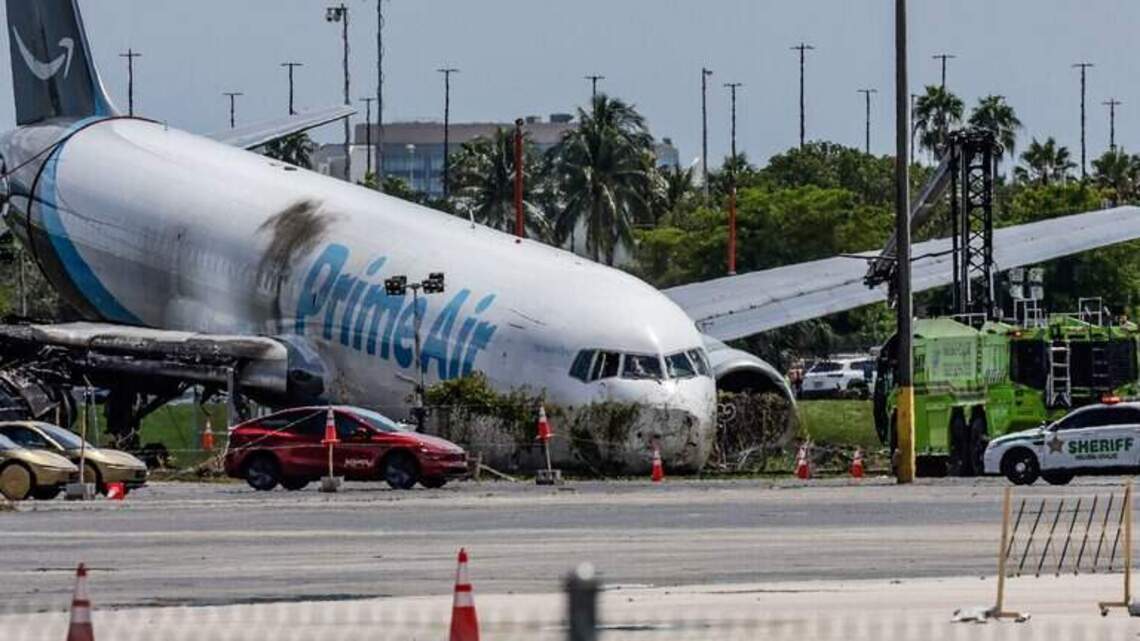 Viuda de víctima del accidente de avión de Amazon en Miami demanda a la empresa y a los pilotos