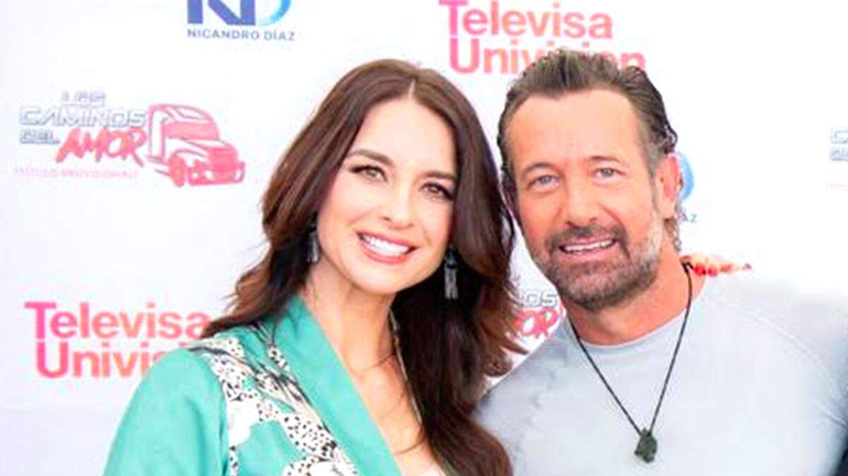 Susana González y Gabriel Soto.
