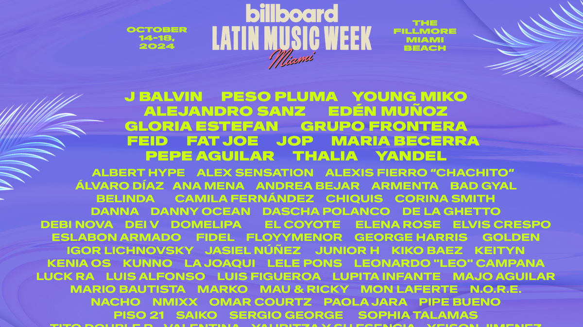 Billboard Latin Music Week 2024