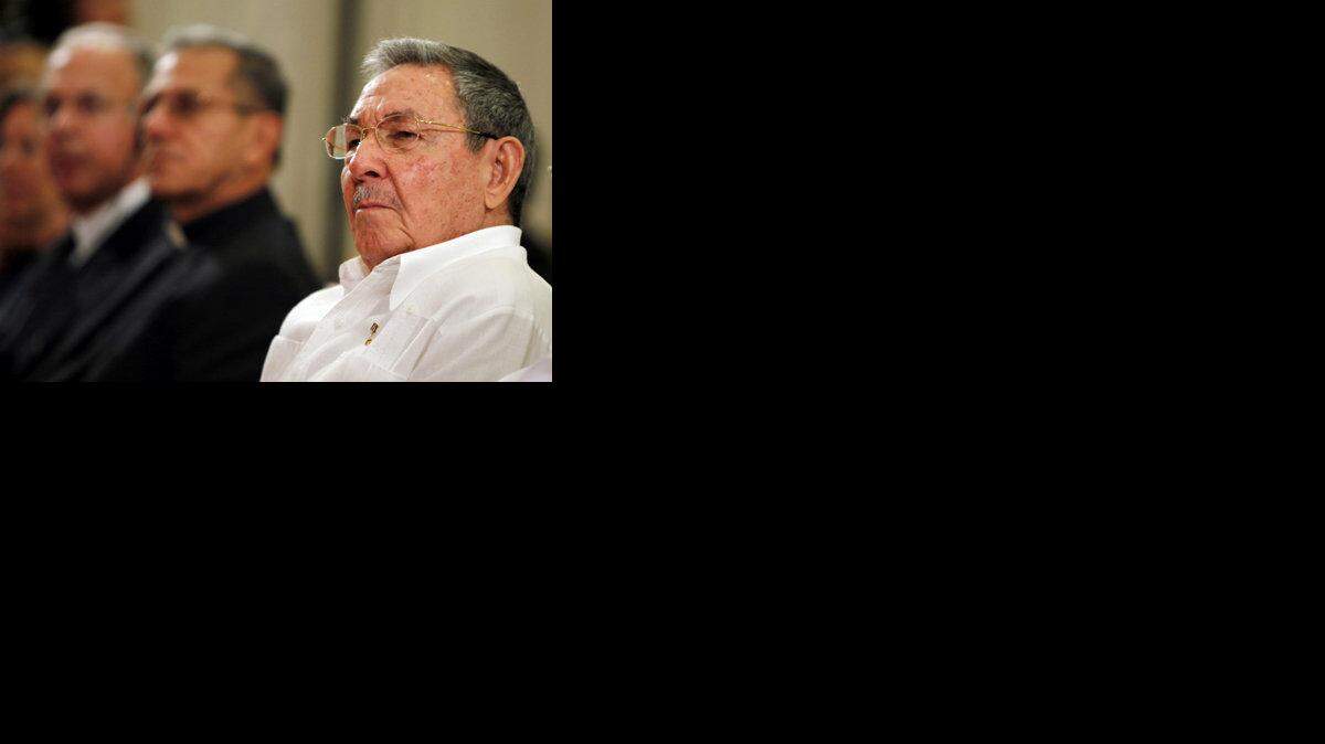 El mandatario cubano, Raúl Castro.