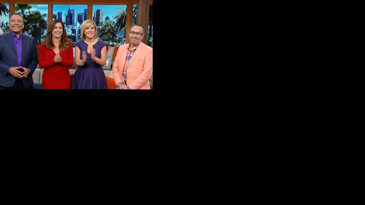 A los presentadores actuales se le sumaron en un programa de cinco horas José Díaz,   Neida Sandoval , Ana María Canseco y Fernando Arau. Univisión