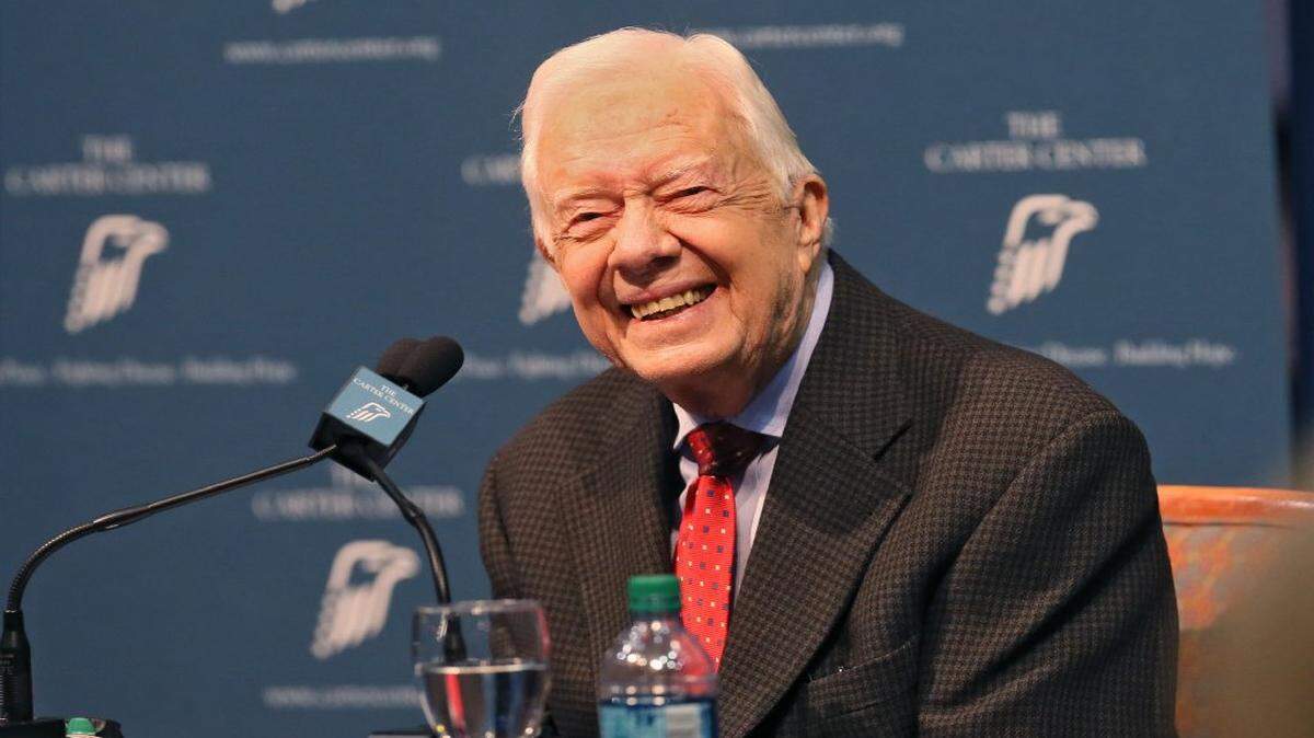 El ex presidente Jimmy Carter. 