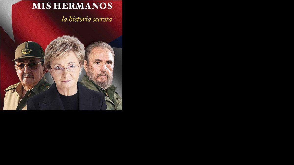 Fragmento de la portada del libro de Juanita Castro <i>Fidel y Raúl mis hermanos. La historia secreta</i> contada a Maria Antonieta Collins.