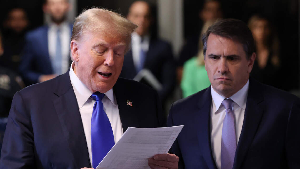 Trump elige a su abogado Todd Blanche como segundo del Departamento de Justicia