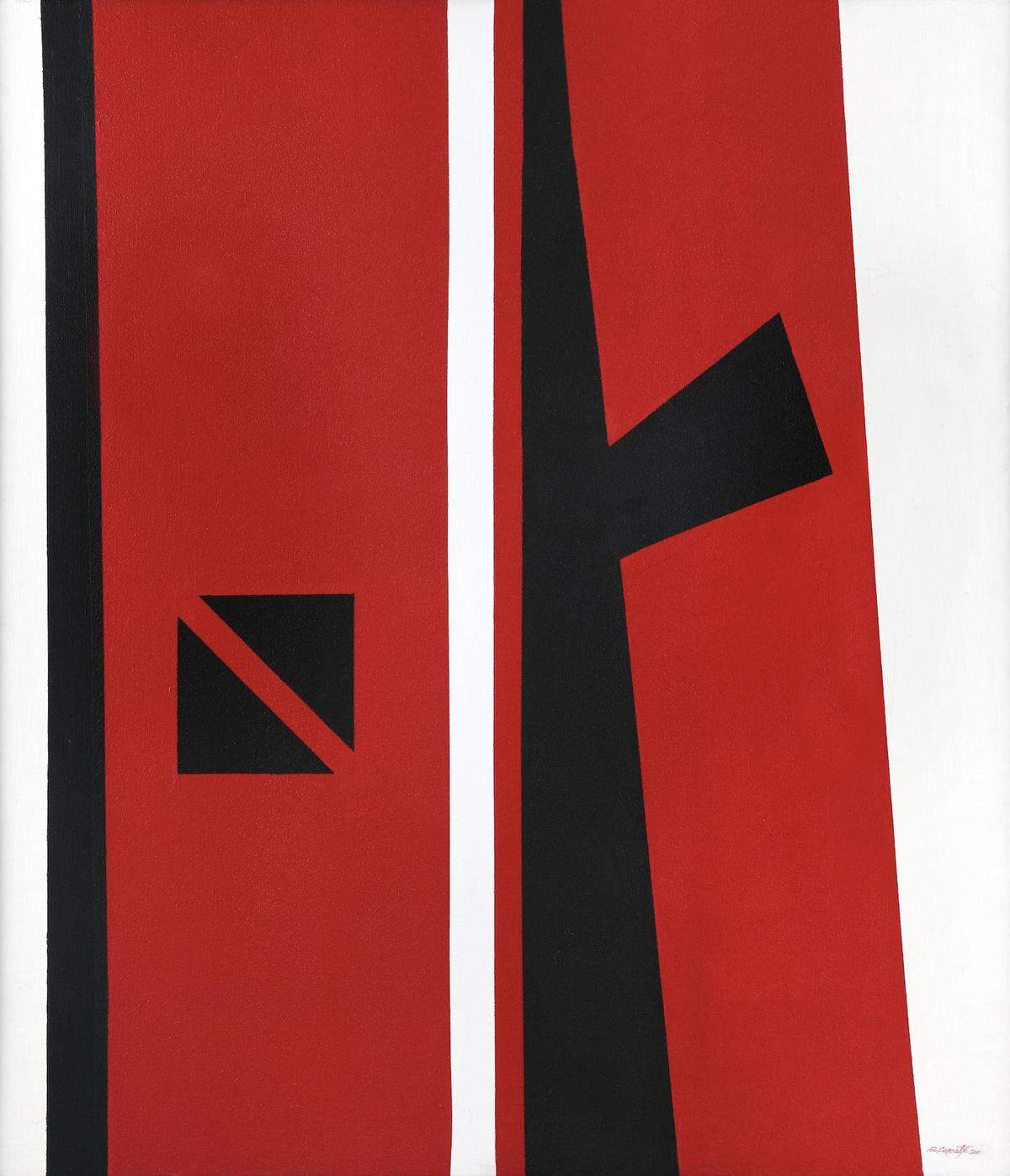 “Untitled”, 2014, de Salvador Corratgé.&nbsp;Acrílico sobre lienzo&nbsp;39 x 42.3 pulgadas.&nbsp;Esta pintura es parte de la muestra “Salvador Corratgé” en 2026, organizada por Latin Art Core, Miami.