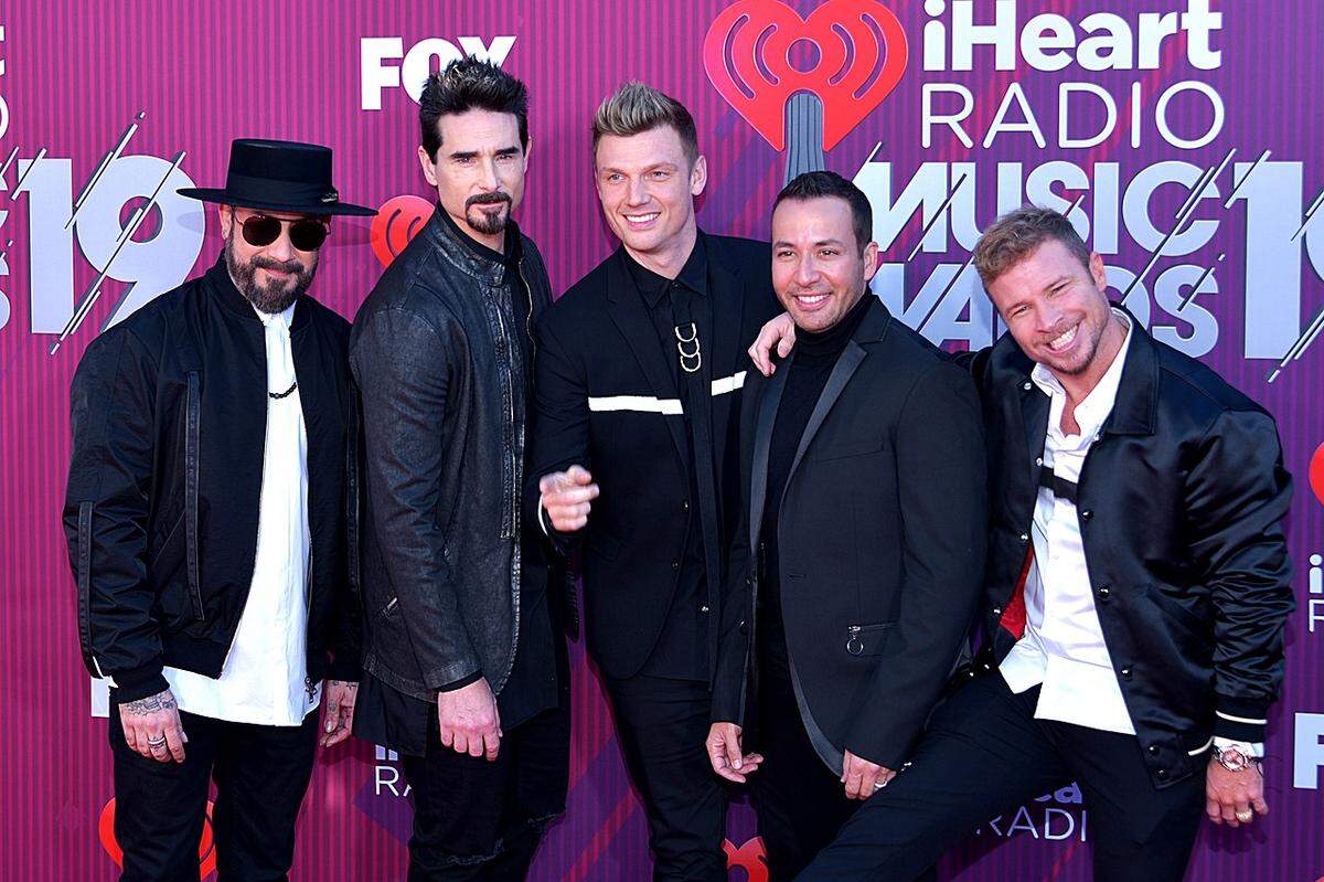 Concierto de Backstreet Boys en iTHINK Financial Amphitheatre, West Palm Beach.