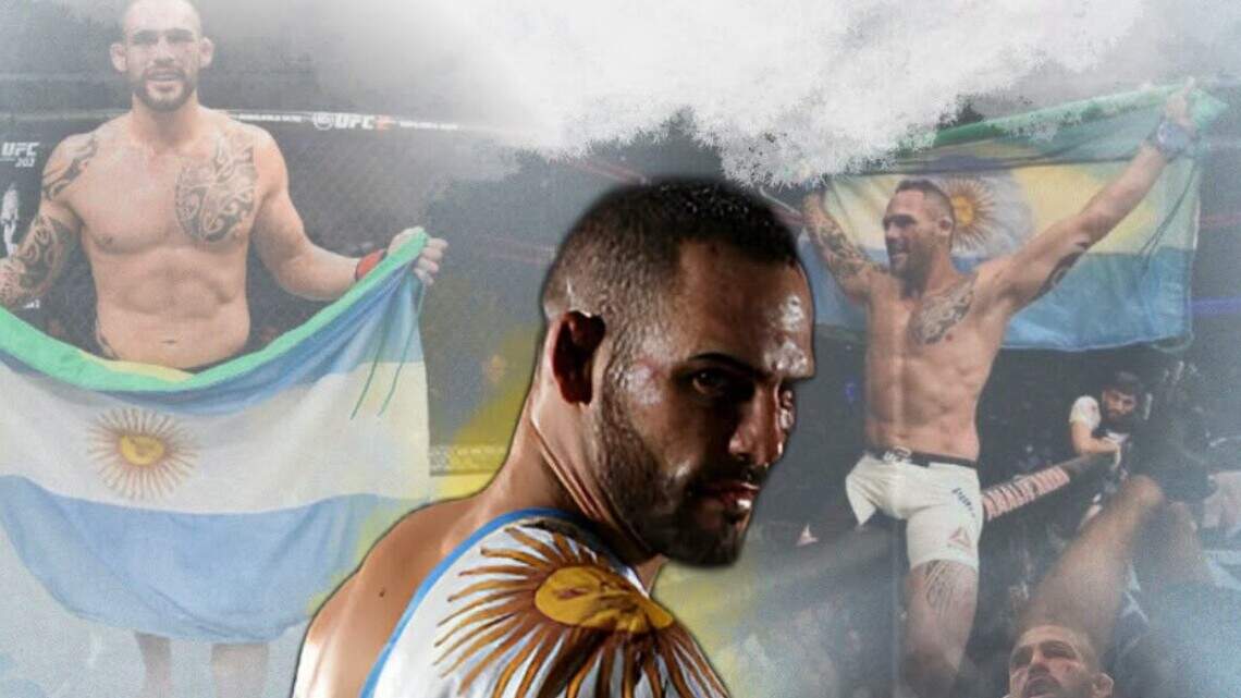 Ícono argentino de la UFC sin miedo al tiempo: “La pelea no la tengo que ganar, la quiero ganar”