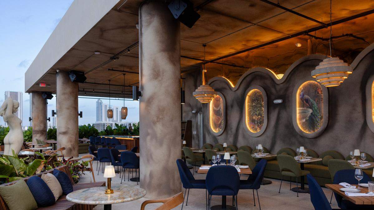 El restaurante La Ferneteria de Buenos Aires abre en la azotea del barrio Wynwood de Miami.