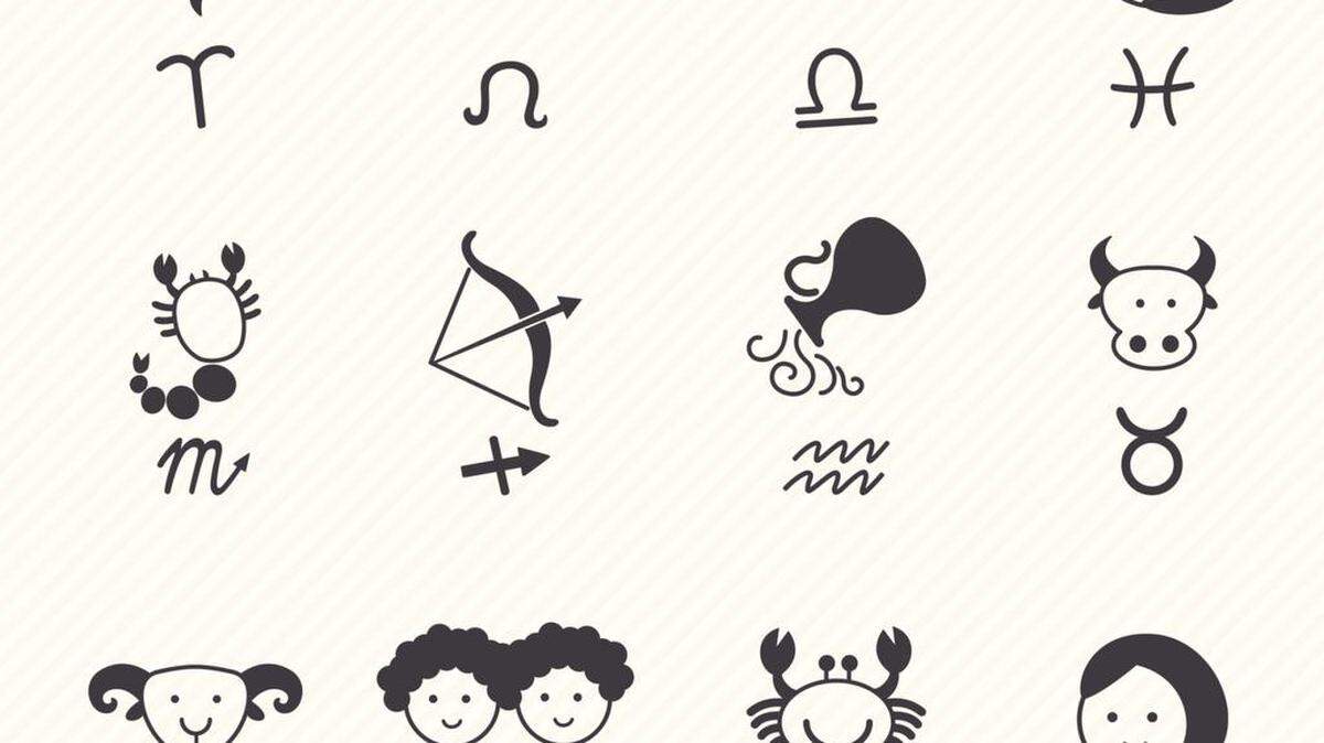 Los signos del zodiaco.