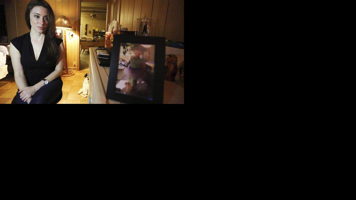 El dormitorio de Anthony tiene las paredes decoradas con fotos de Caylee. Associated Press