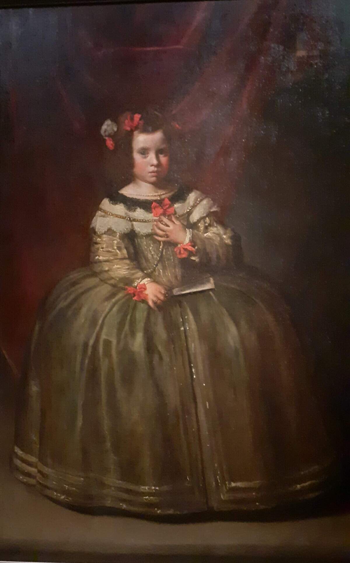 Retrato de una muchacha de Juan Bautista Martínez del Mazo.