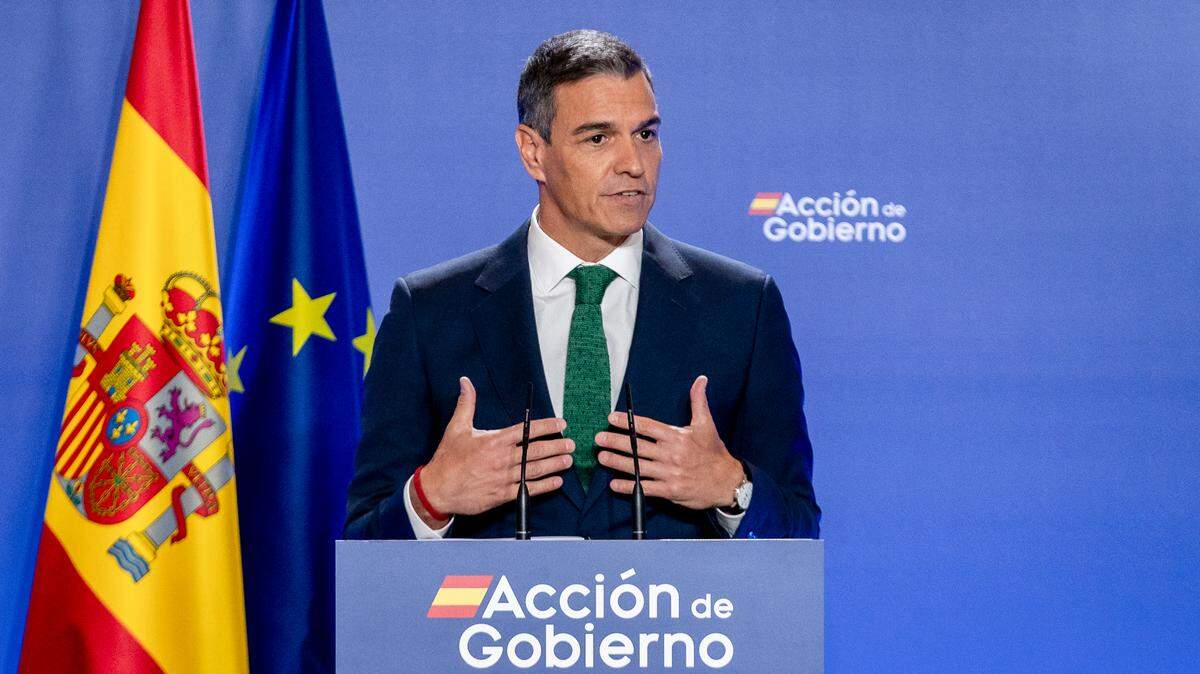 (Foto de ARCHIVO)
El presidente del Gobierno, Pedro Sánchez, inaugurará el curso político, en un acto en la sede del Instituto Cervantes, a 4 de septiembre de 2024, en Madrid (España). 
