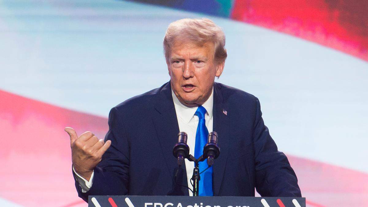 Foto de archivo del expresidente Donald Trump.