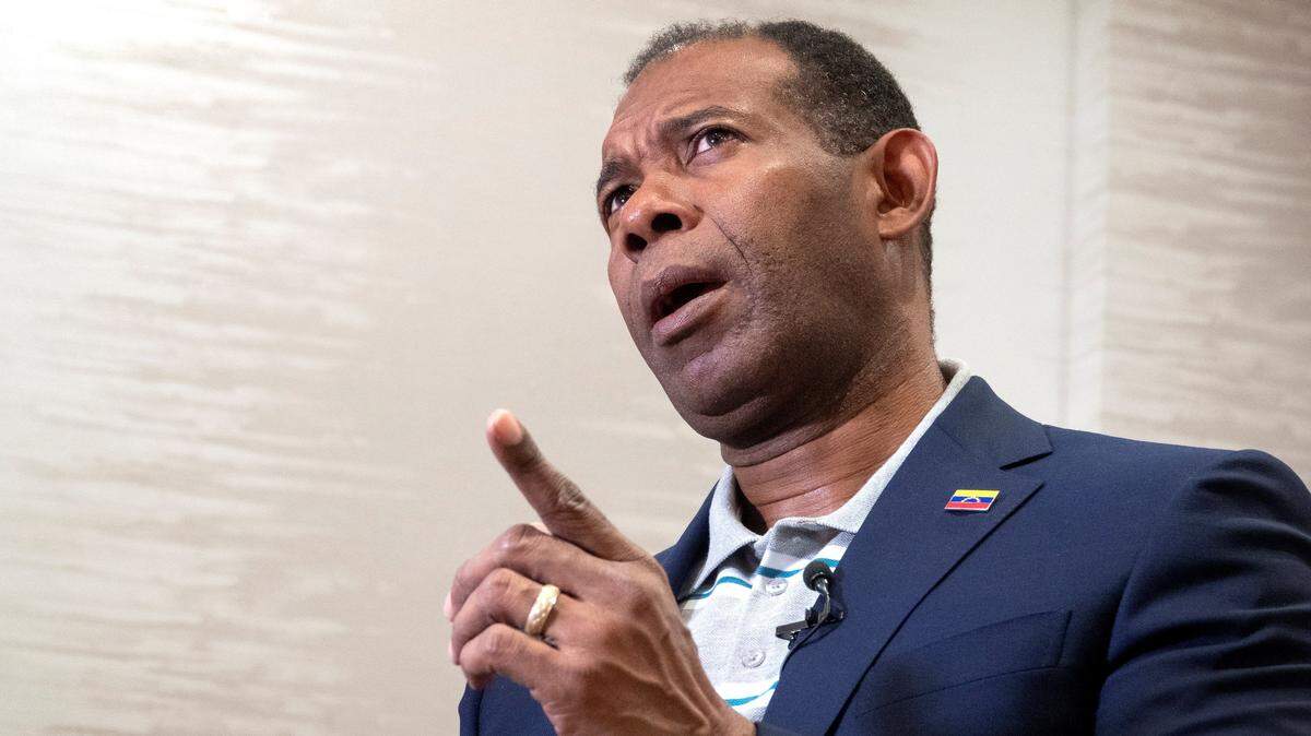 El oficial retirado del ejército venezolano Manuel Ricardo Cristopher durante una entrevista en Miami, Florida, EEUU, El 11 de julio de 2019.