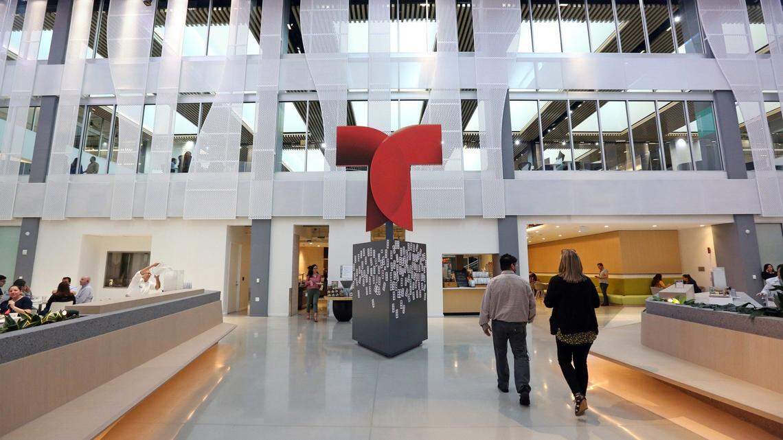 La nueva sede de Telemundo en Miami.