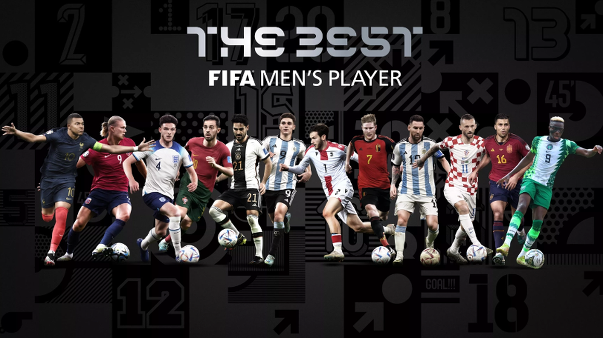 Leo Messi, Julián Álvarez, Kevin de Bruyne, Erling Haaland y Kylian Mbappé son algunos de los nominados al premio The Best de la FIFA.