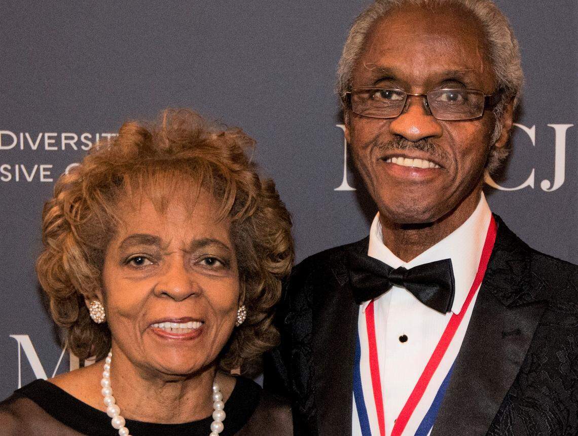 Earlene and Al Dotson Sr. photographed at the 2019 MCCJ Humanitarian Awards and Dinner.