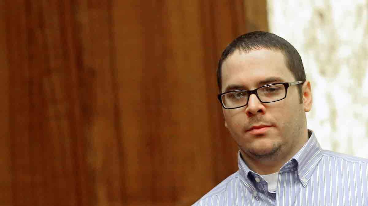Michael Hernández, durante la audiencia de este miércoles 3 de febrero en la Corte de Miami-Dade. 