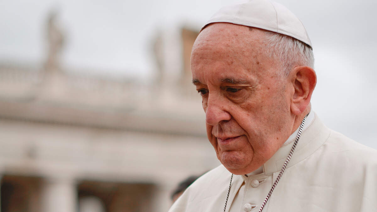 El papa Francisco en la Plaza de San Pedro, en el Vaticano, el 11 de abril del 2018. 