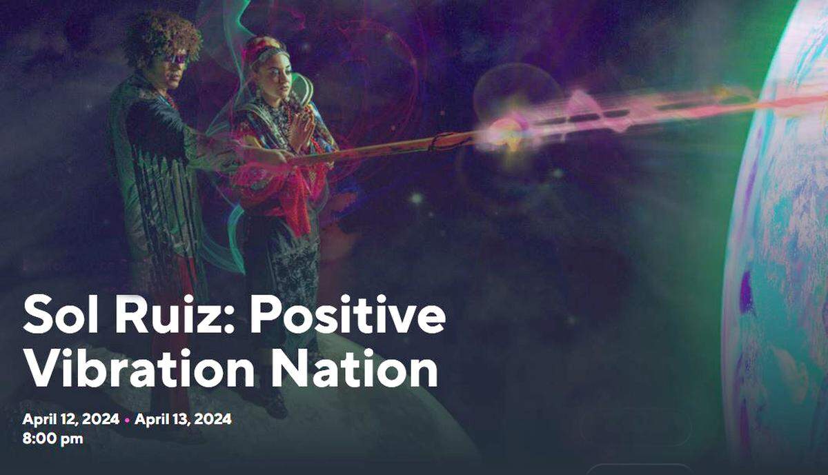 Ópera rock “Positive Vibration Nation” de la genial artista Sol Ruiz&nbsp;en el Miami Theatre Center.