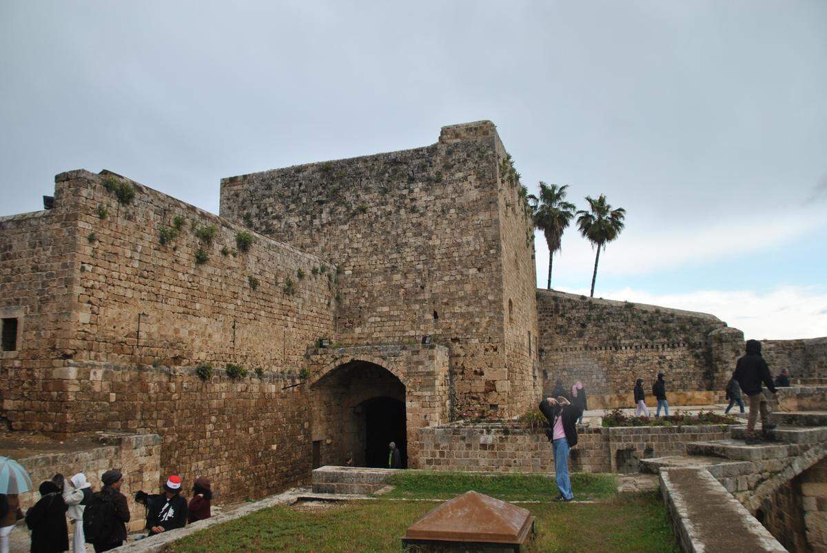 Castillo fortaleza de St. Gilles en Tripoli, Líbano.