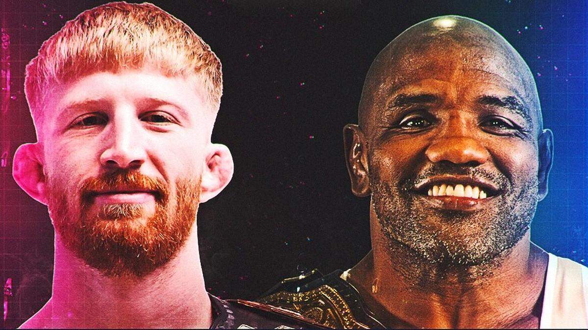 Bo Nickal (izq.) peleará contra Yoel Romero el sábado 10 de enero en el Amerant Bank Arena de Sunrise, Florida. 