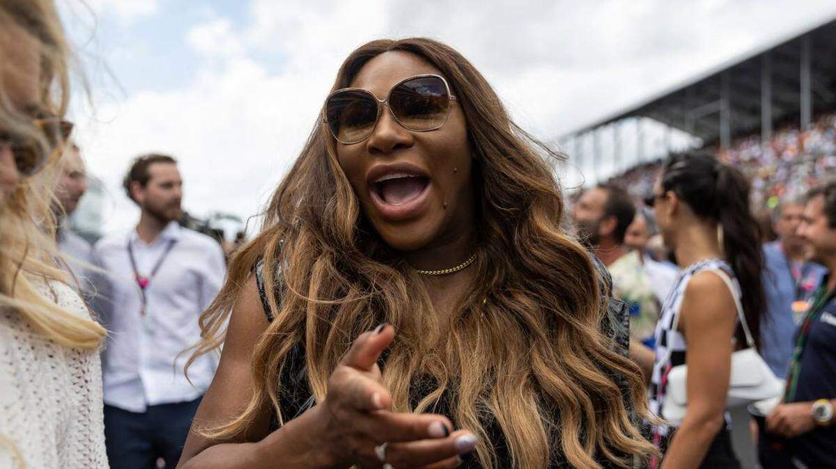 Serena Williams at Formula One Miami Grand Prix