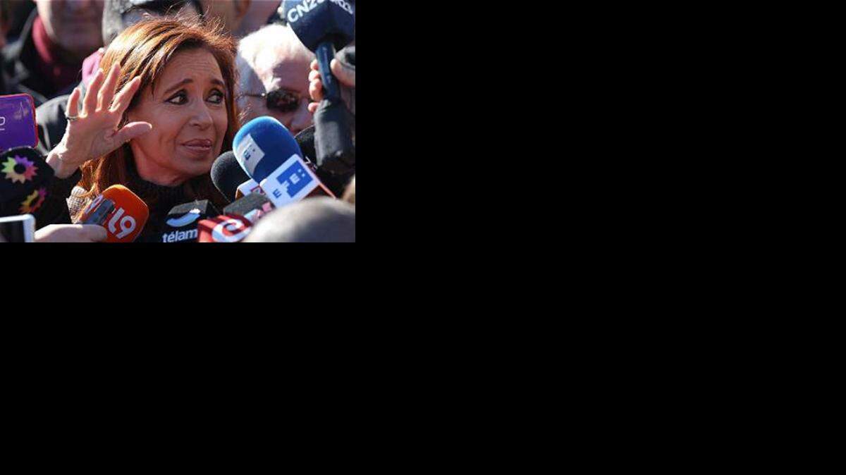 La ex mandataria argentina, Cristina Fernández. EFE