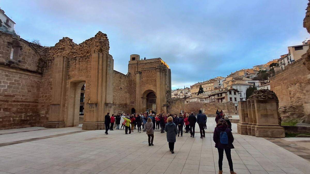 Restauración de las ruinas de la antigua iglesia de Santa María de Cazorla (Jaén).