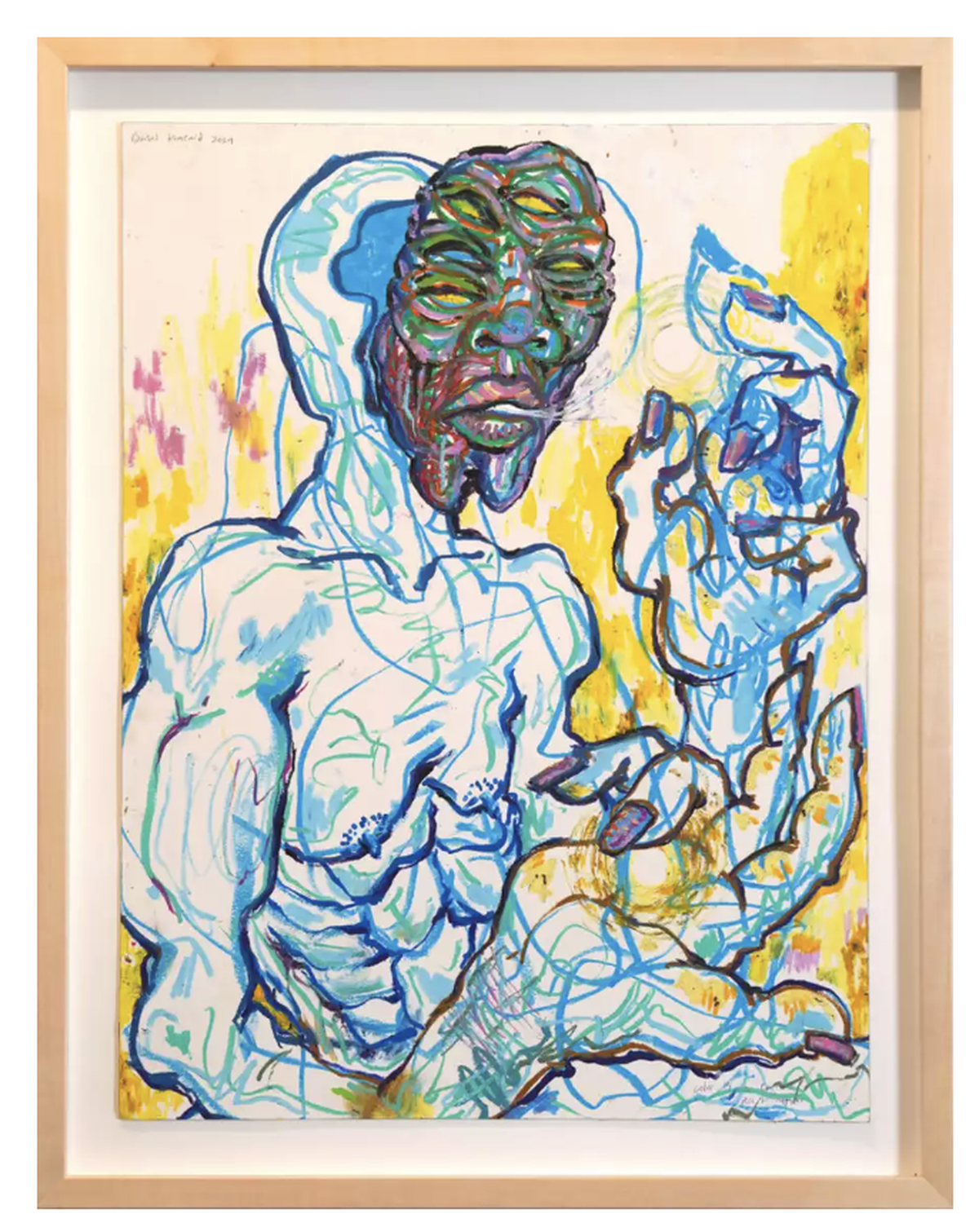 &nbsp;“Breath of Life”, 2024, del Basil Kincade en Mindy Solomon Gallery.