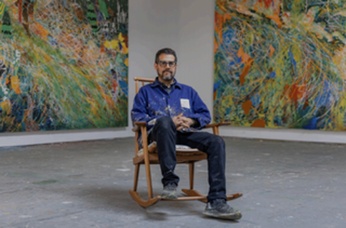 Retrato del artista José Parla.