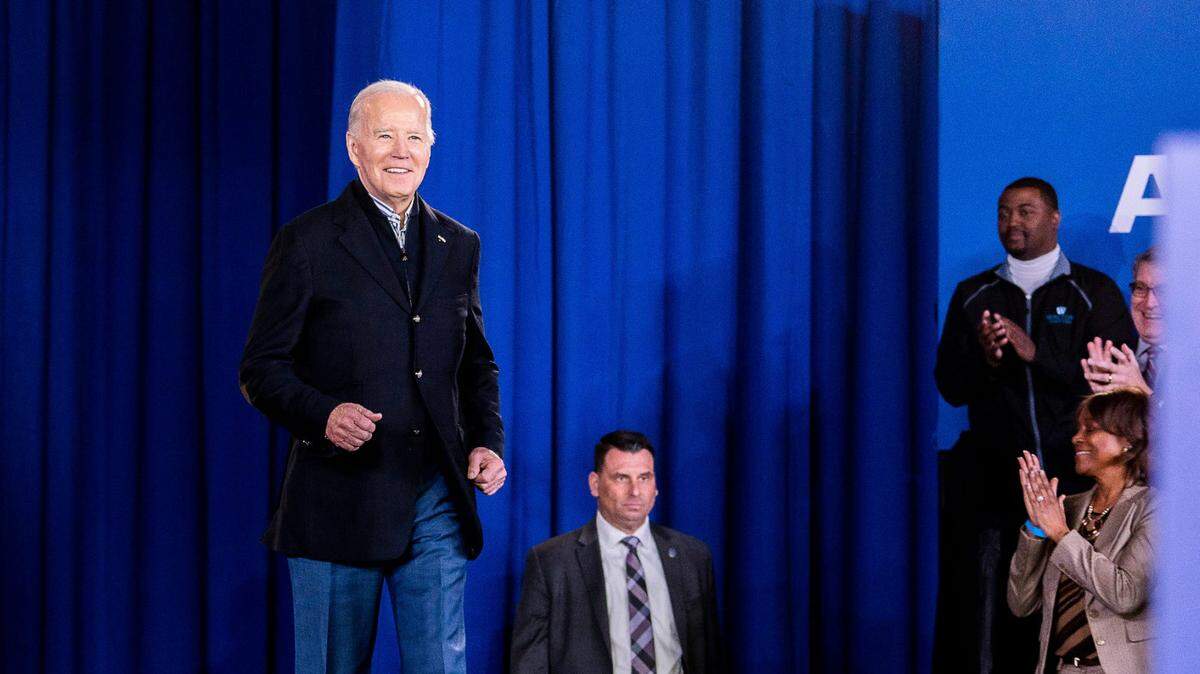 El presidente Joe Biden asiste a un evento de Cámara de Comercio de la Comunidad Negra en Wisconsin, el 20 de diciembre de 2023, en Milwaukee.