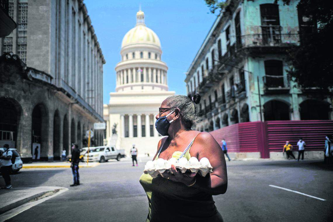 Cuba has been able to control the spread of the coronavirus, but the slump in tourism slashed a key source of hard currency and plunged the island into severe food shortages.