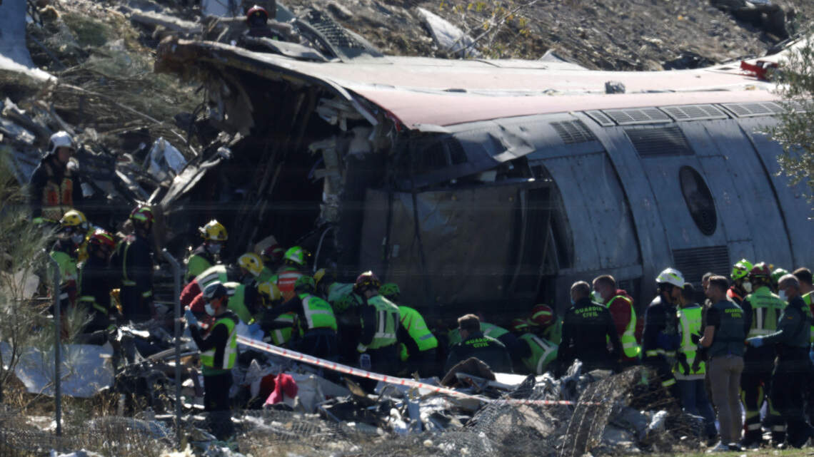 Al menos 68 muertos en el segundo accidente ferroviario grave este año en España