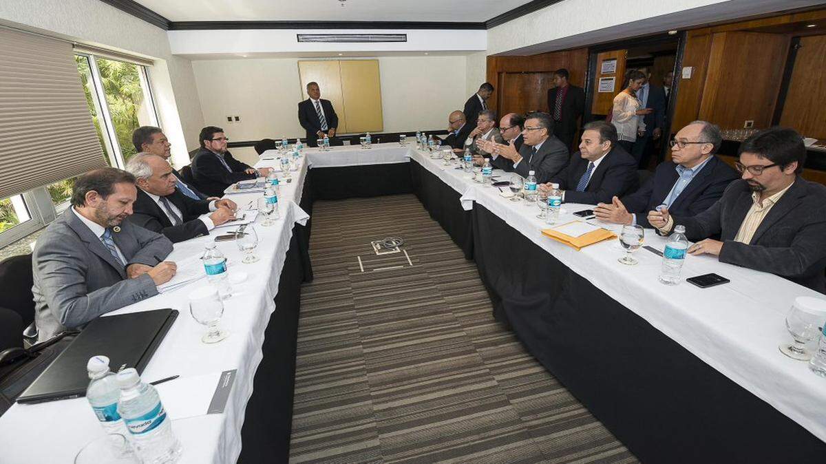 La reunión de este miércoles entre Unasur y la Mesa de la Unidad Democrática. 