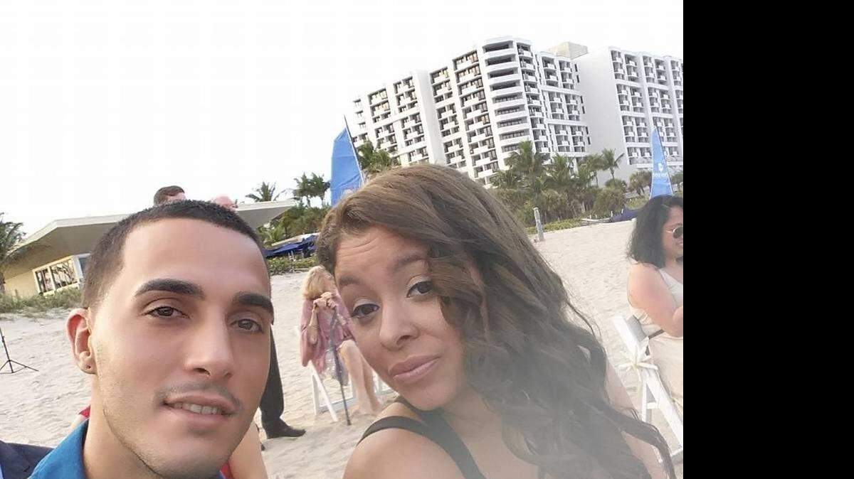 Guillermo Comme y su esposa Laura. Facebook 
