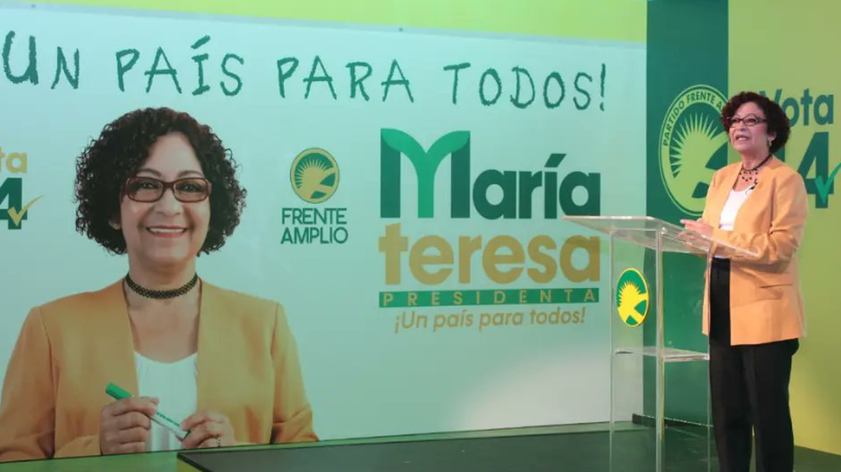 Para María Teresa Cabrera, del Frente Amplio, queda “mucho que hacer todavía para hablar de una sociedad donde prime la igualdad entre hombres y mujeres” en República Dominicana.