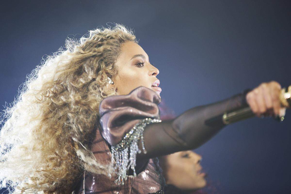 IMAGE DISTRIBUTED FOR PARKWOOD ENTERTAINMENT - Beyonce performs during the Formation World Tour at NRG Stadium on Saturday, May 7, 2016, in Houston Texas.