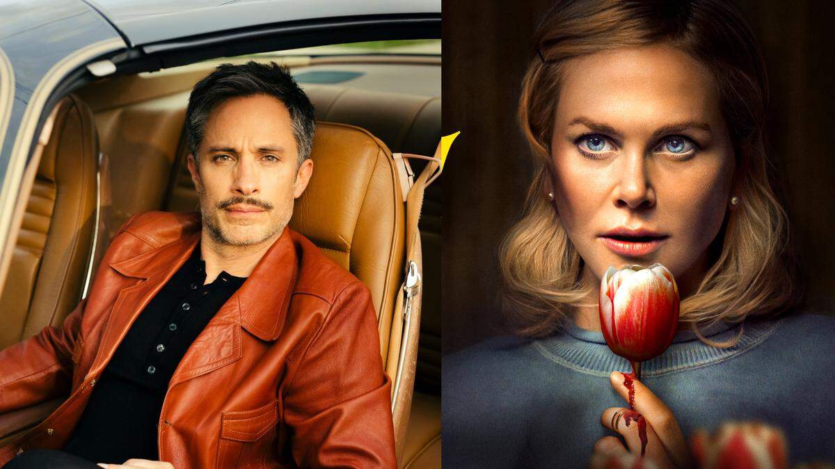 Gael García Bernal y Nicole Kidman.