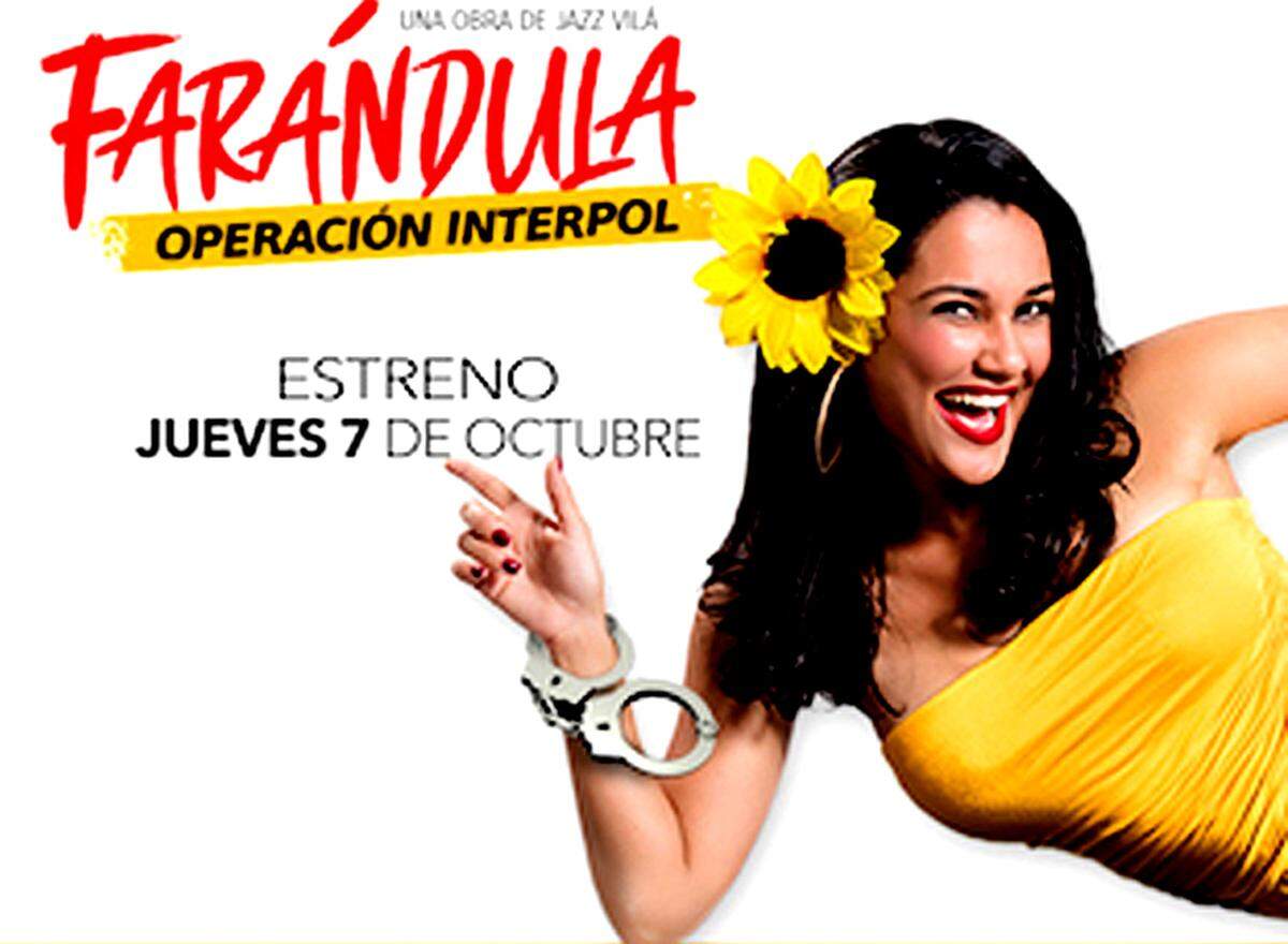 “Farándula, operación interpol”, en el Teatro Trail.