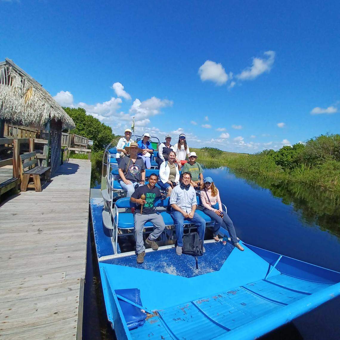 “Excursión VIP Everglades” con la organización sin ánimo de lucro “Love The Everglades Movement”, fundada en 2010.