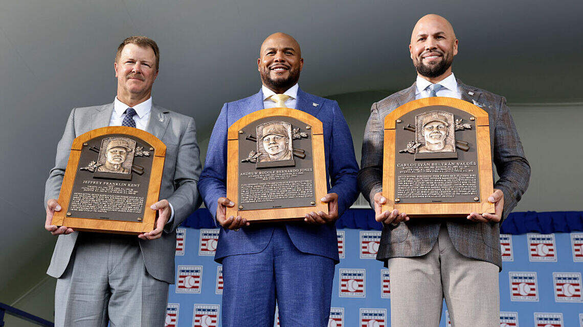 Con su placa en Cooperstown. Carlos Beltrán es el sexto boricua en el Salón de la Fama