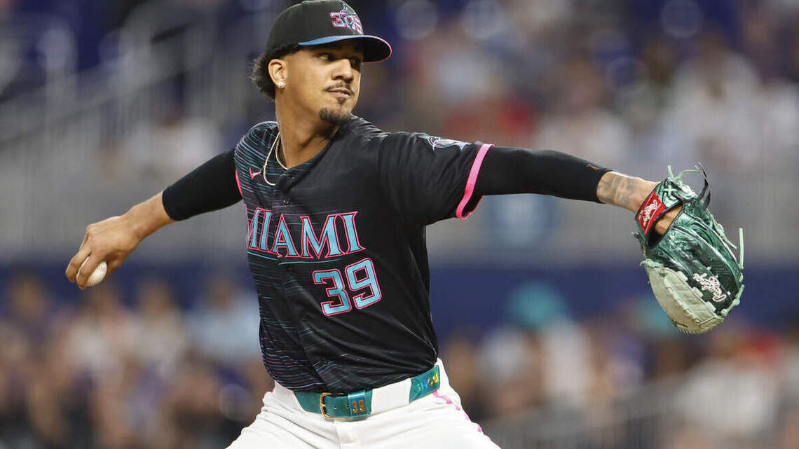 Marlins tropiezan por segunda fecha seguida pese a otra sólida apertura de Eury Pérez